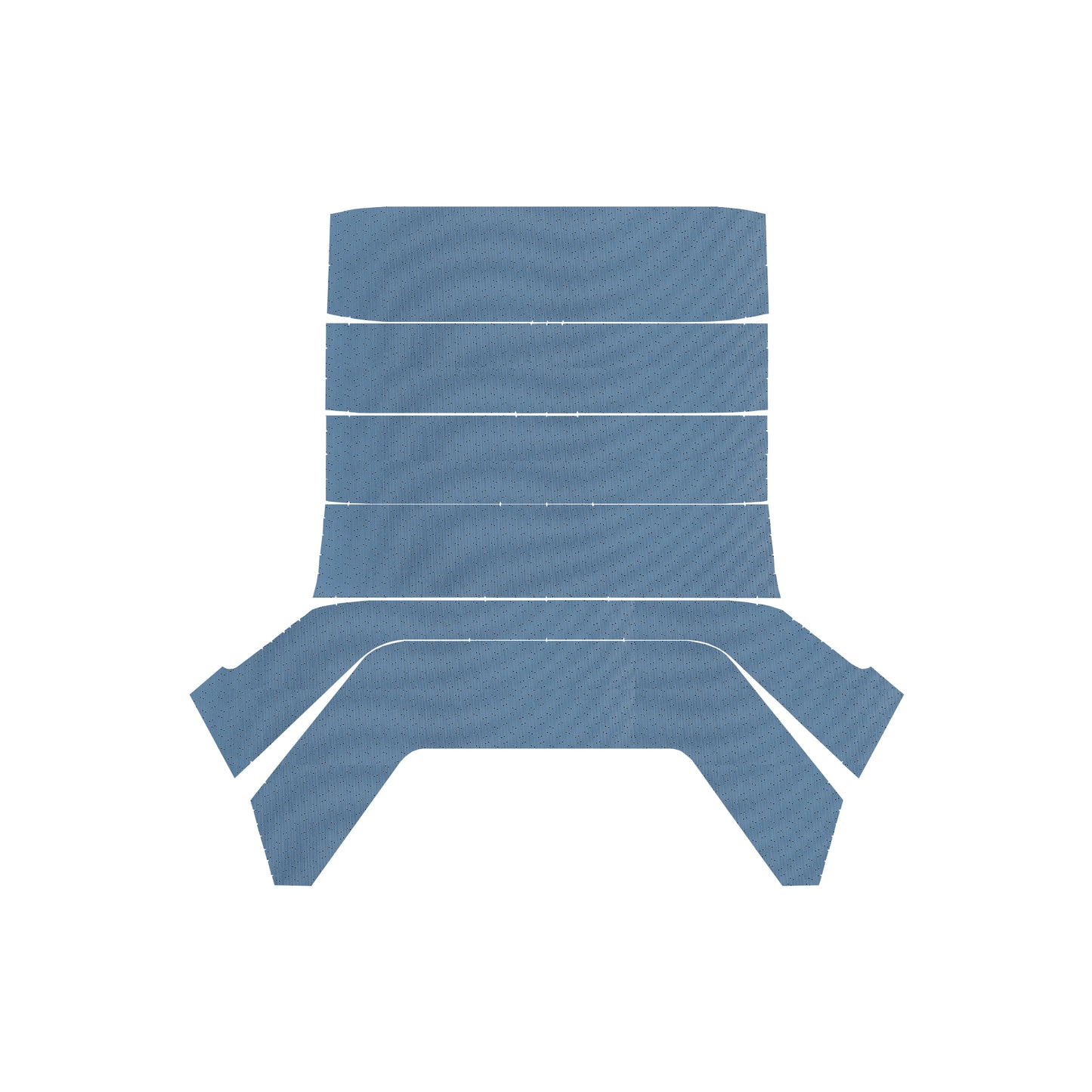 67-72 DART 2DR/4DR SEDAN HEADLINER (WEYMOUTH PERFORATED) - MEDIUM BLUE