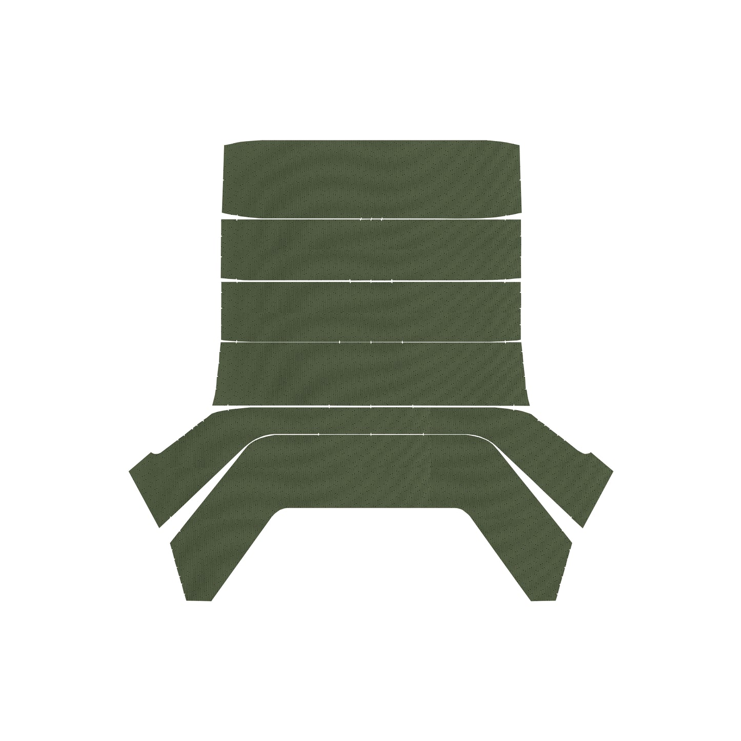 67-72 DART 2DR/4DR SEDAN HEADLINER (WEYMOUTH PERFORATED) - GREEN