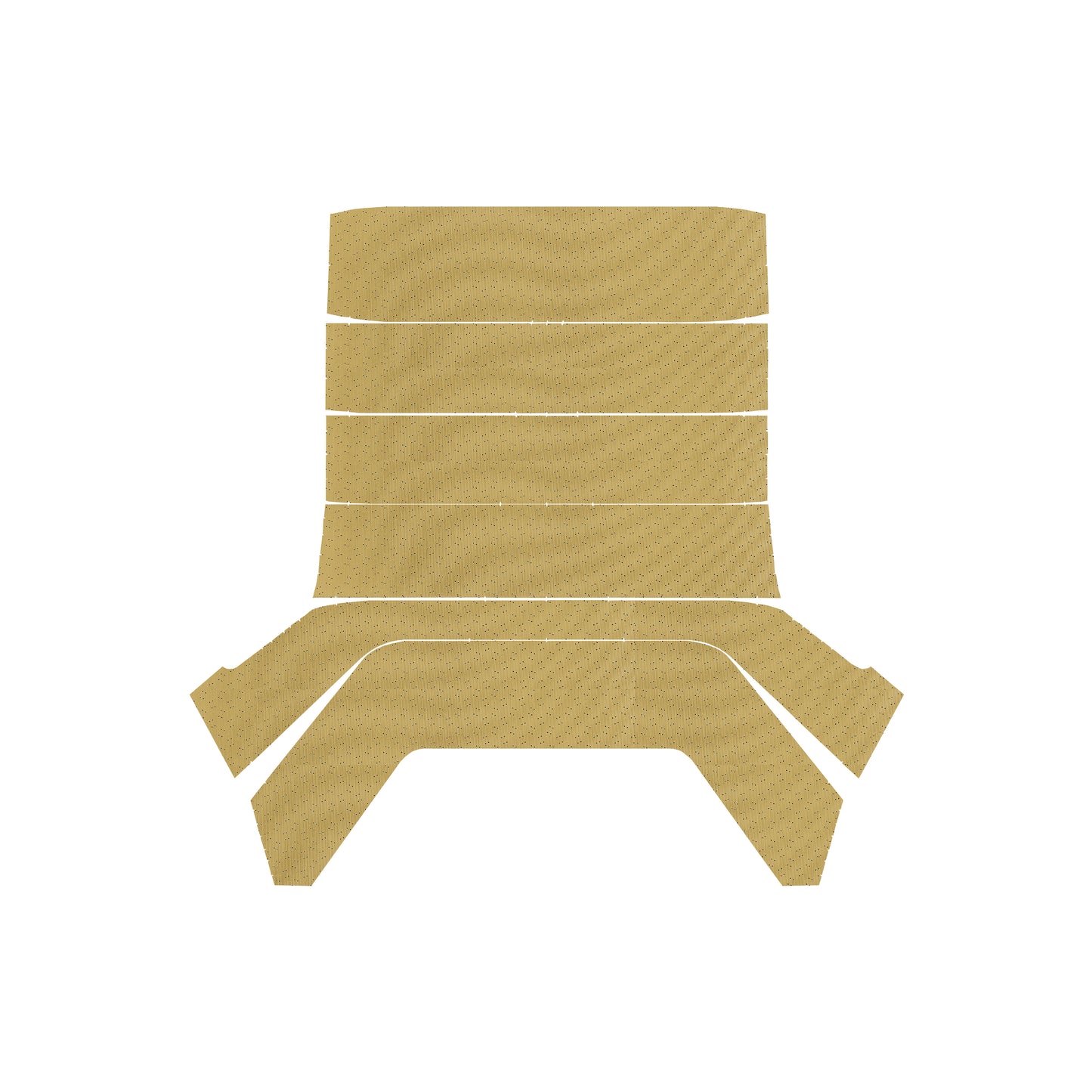 67-72 DART 2DR/4DR SEDAN HEADLINER (WEYMOUTH PERFORATED) - BUCKSKIN