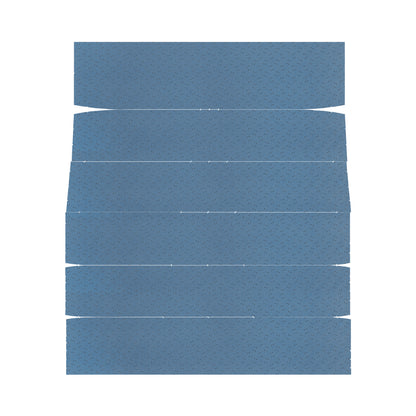67 NEWPORT/300/NEW YORKER HARDTOP HEADLINER (WEYMOUTH PERFORATED) - MEDIUM BLUE