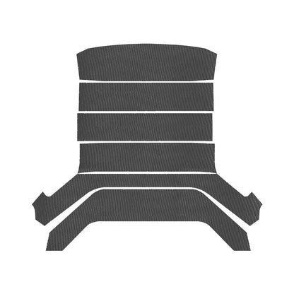 67-69 VALIANT/SIGNET 2DR/4DR SEDAN HEADLINER (WEYMOUTH PERFORATED) - BLACK
