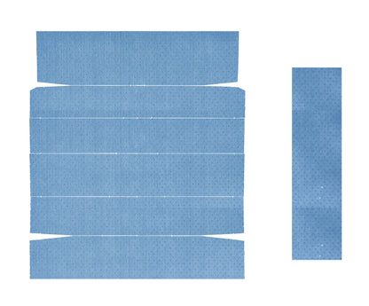 67 CHEVELLE/MALIBU HARDTOP HEADLINER (LINEDOT) - BRIGHT BLUE