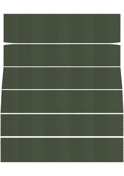 68 FURY III/SPORT FURY HARDTOP HEADLINER (FINE PEMBROOK PERFORATED) - GREEN