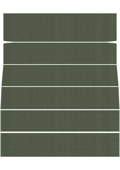 68 FURY III/SPORT FURY HARDTOP HEADLINER (WEYMOUTH PERFORATED) - GREEN