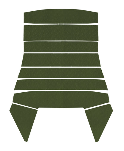 68 DODGE/PLYMOUTH B-BODY & 68-70 CHARGER HEADLINER (FINE PEMBROOK PERFORATED) - GREEN