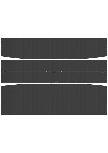 68-69 EL CAMINO HEADLINER (RIBBED) - BLACK