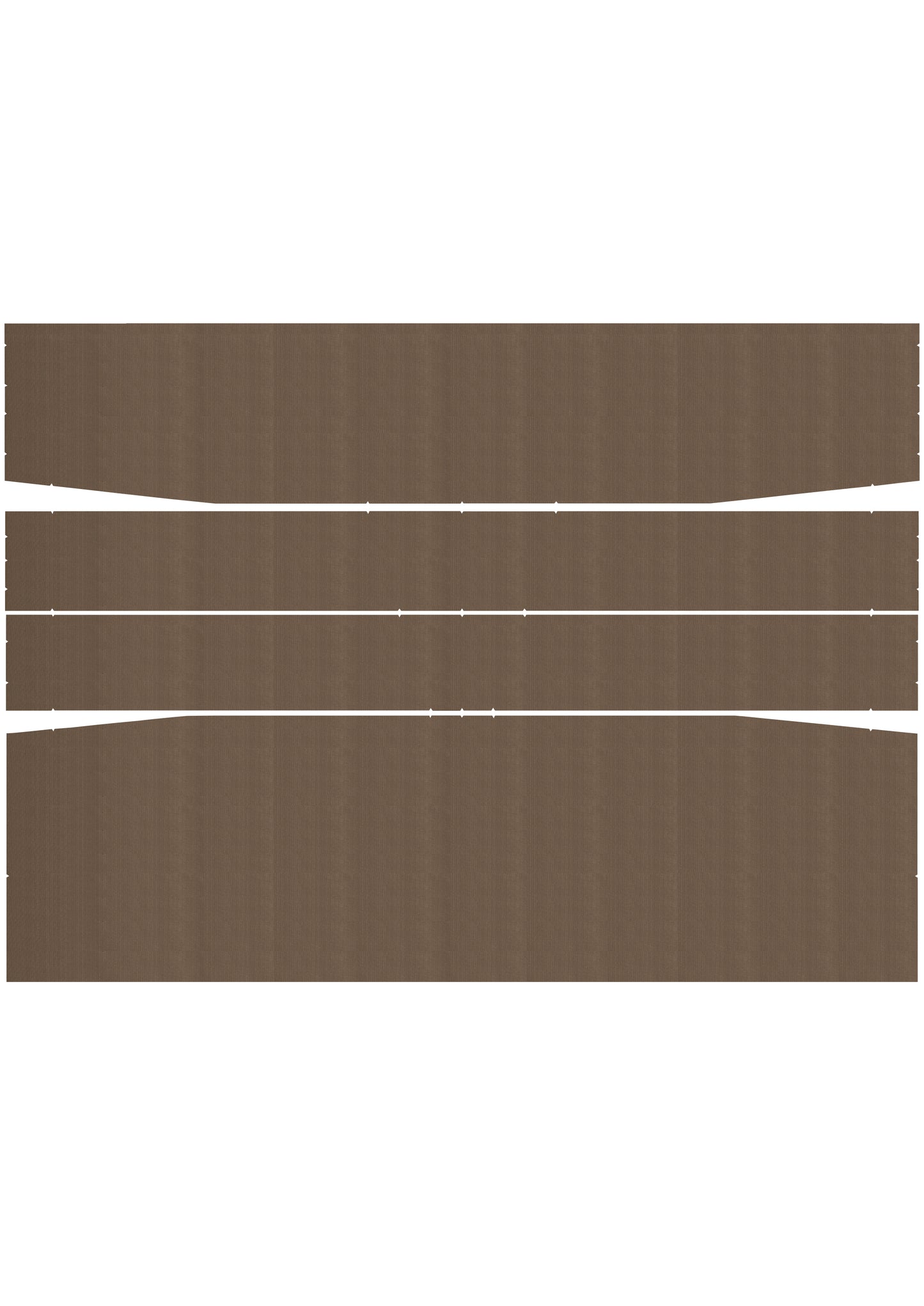 68-69 EL CAMINO HEADLINER (RIBBED) - BROWN