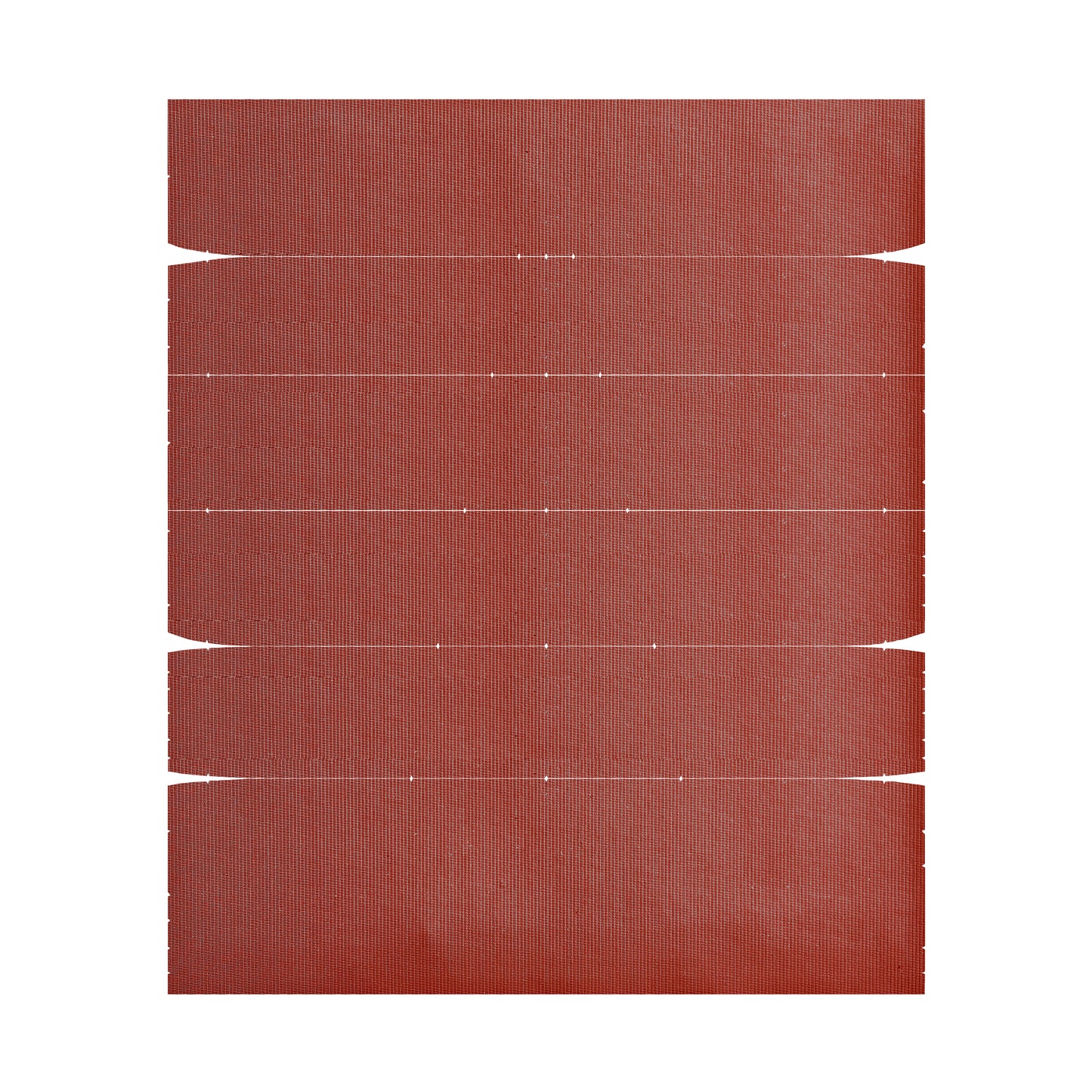 68 FIREBIRD "STANDARD" HEADLINER (RIBBED) - RED