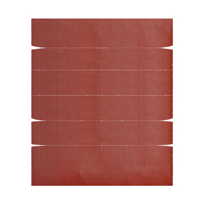 68 FIREBIRD "STANDARD" HEADLINER (RIBBED) - RED
