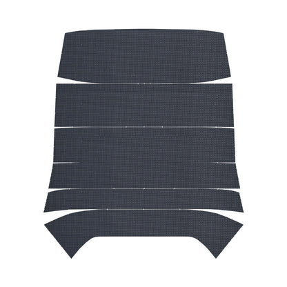 68 TEMPEST HARDTOP '5-BOW' HEADLINER (BASKETWEAVE) - BLACK