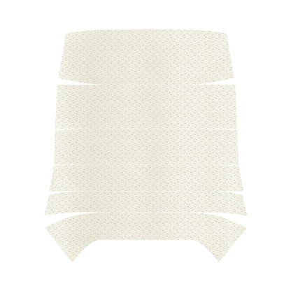 68 GTO/LEMANS HARDTOP '5-BOW' HEADLINER (WEYMOUTH PERFORATED) - WHITE