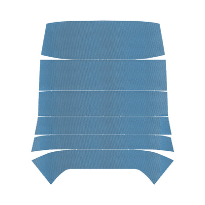 68 GTO/LEMANS HARDTOP '5-BOW' HEADLINER (WEYMOUTH PERFORATED) - MEDIUM BLUE