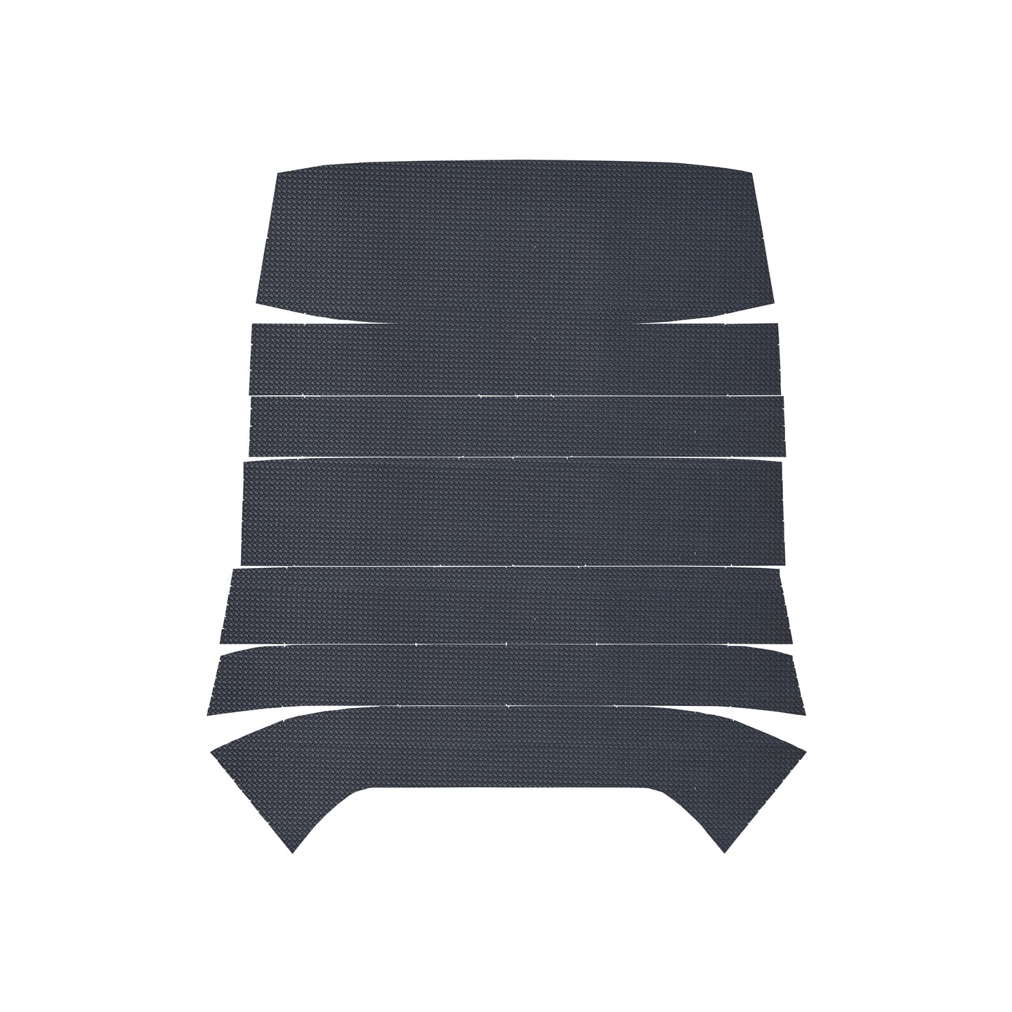 68 TEMPEST HARDTOP '6-BOW' HEADLINER (BASKETWEAVE) - BLACK