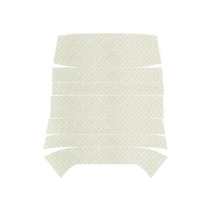 68 GTO/LEMANS HARDTOP '6-BOW' HEADLINER (WEYMOUTH PERFORATED) - WHITE