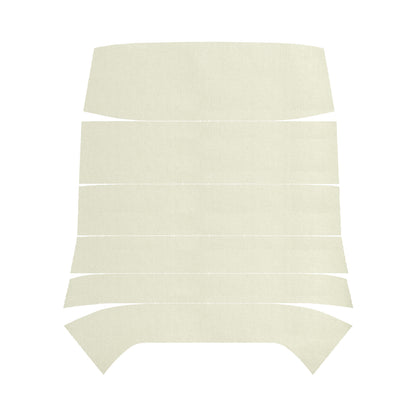 68 CHEVELLE/MALIBU HARDTOP '5-BOW' HEADLINER (RIBBED) - WHITE