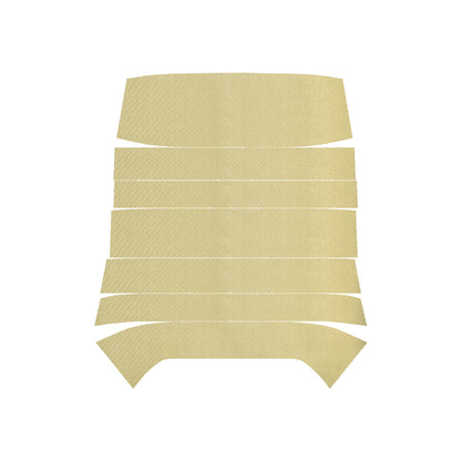 68 SKYLARK/GS SPORT COUPE '6-BOW' HEADLINER (RIBBED) - SANDALWOOD