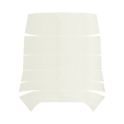 68 SKYLARK/GS SPORT COUPE '5-BOW' HEADLINER (RIBBED) - WHITE