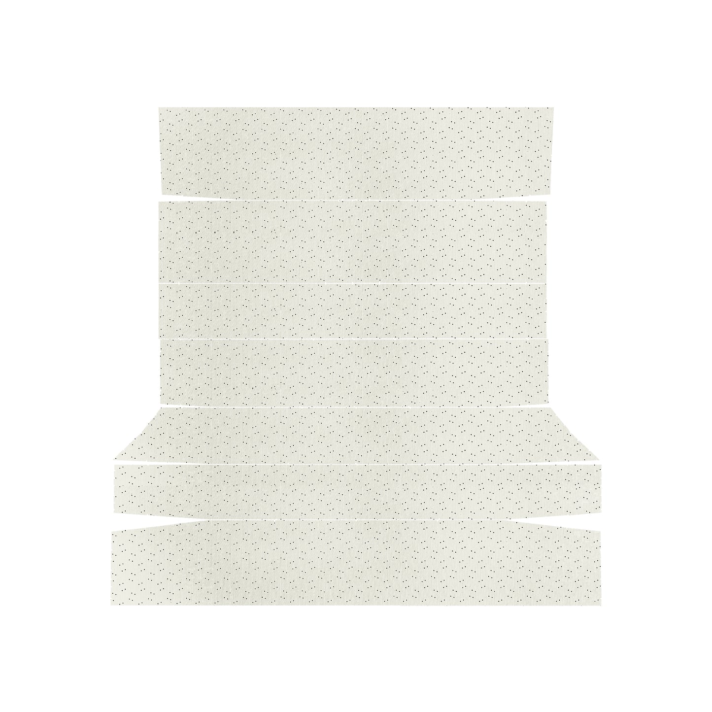 69-70 CORONET/SUPERBEE/SATELLITE/ROADRUNNER/GTX HARDTOP HEADLINER (WEYMOUTH PERFORATED) - WHITE