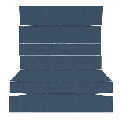 69-70 CORONET/SUPERBEE/SATELLITE/ROADRUNNER/GTX HARDTOP HEADLINER (FINE PEMBROOK PERFORATED) - DARK BLUE