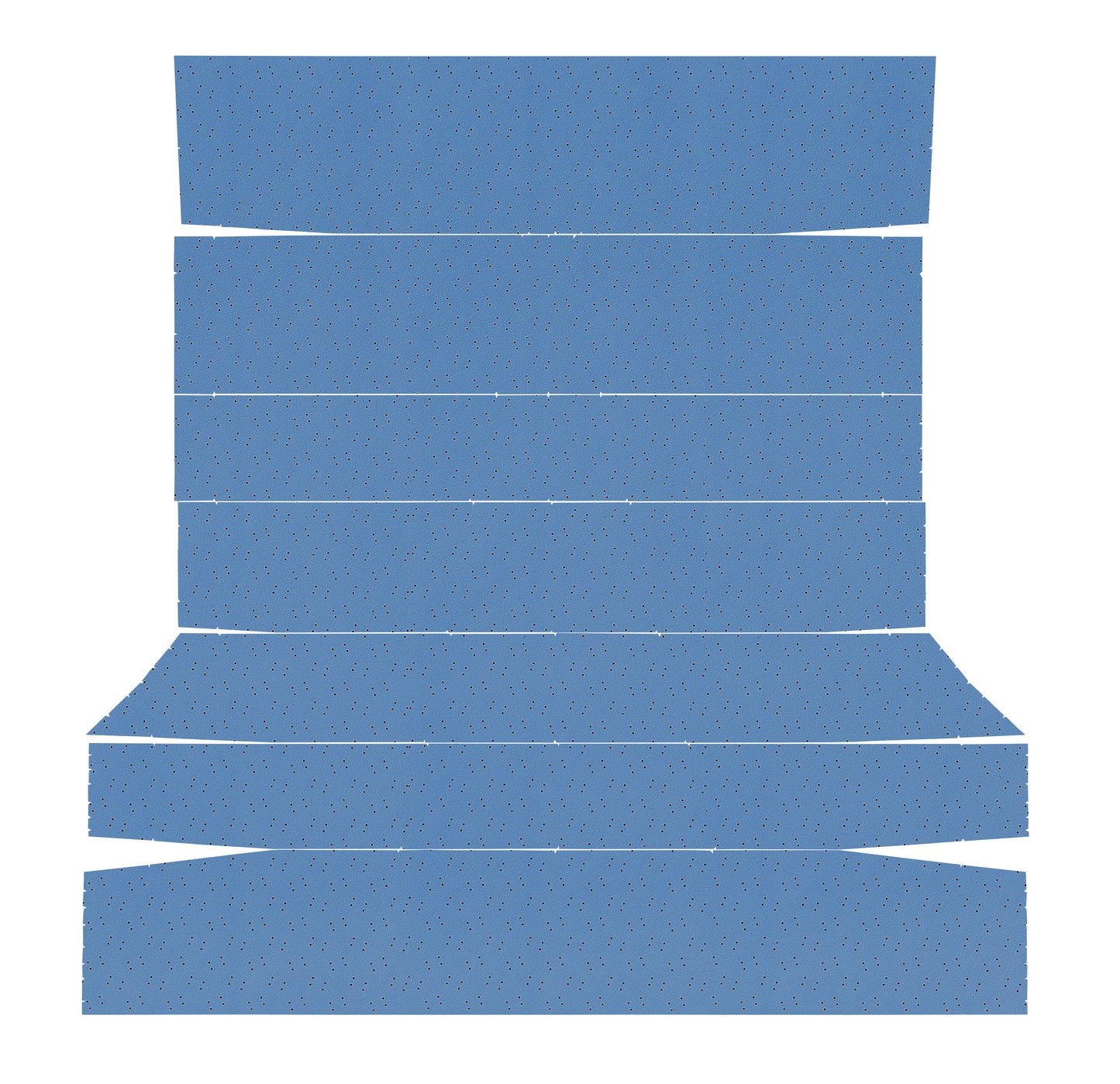 70 SATELLITE/ROADRUNNER/GTX HARDTOP HEADLINER (FINE PEMBROOK PERFORATED) - BRIGHT BLUE