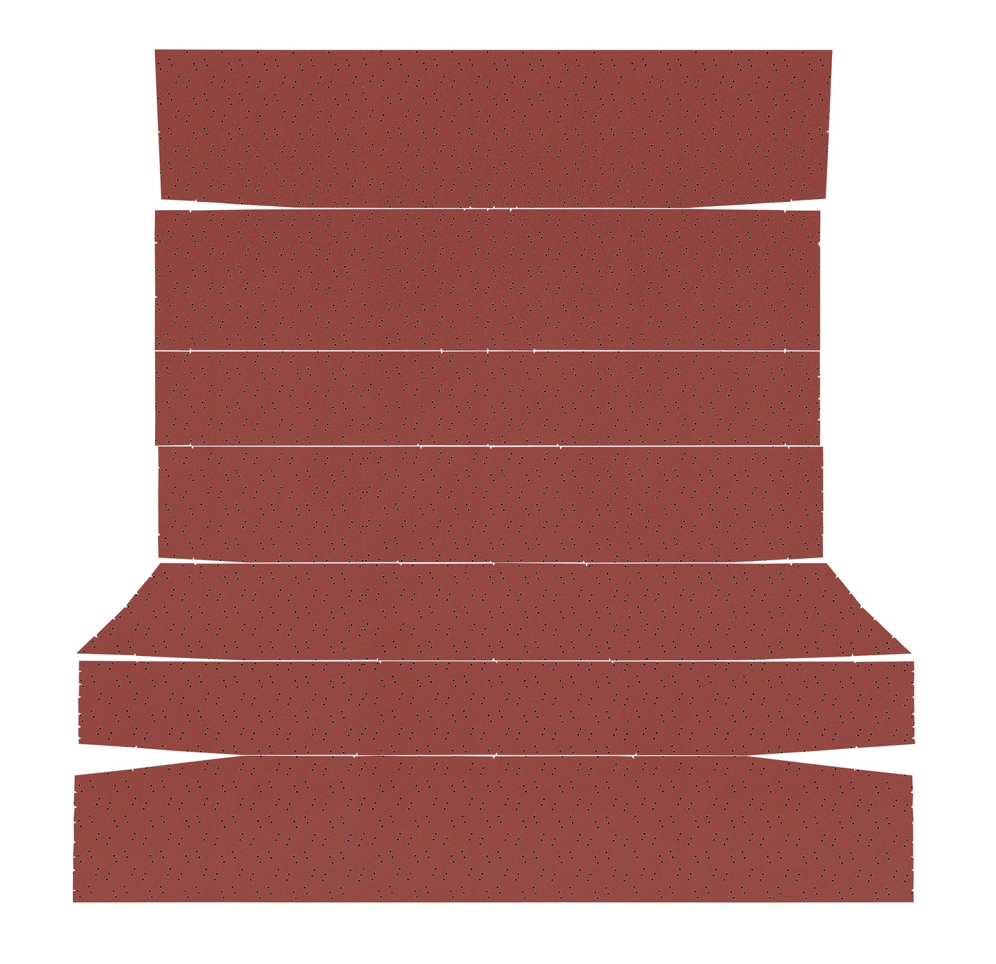 70 CORONET/SUPERBEE/SATELLITE/ROADRUNNER/GTX HARDTOP HEADLINER (FINE PEMBROOK PERFORATED) - BURNT ORANGE