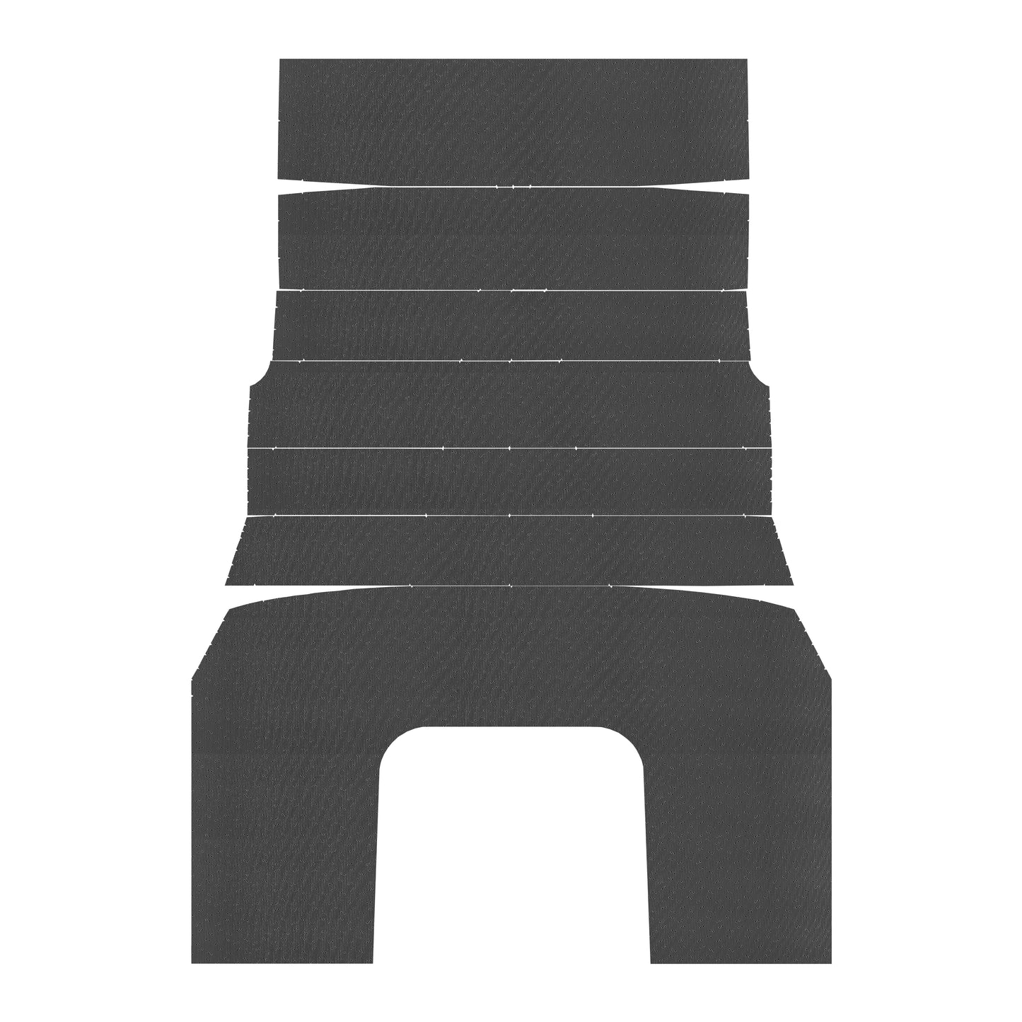69 CHARGER 500/DAYTONA HEADLINER (WEYMOUTH PERFORATED) - BLACK