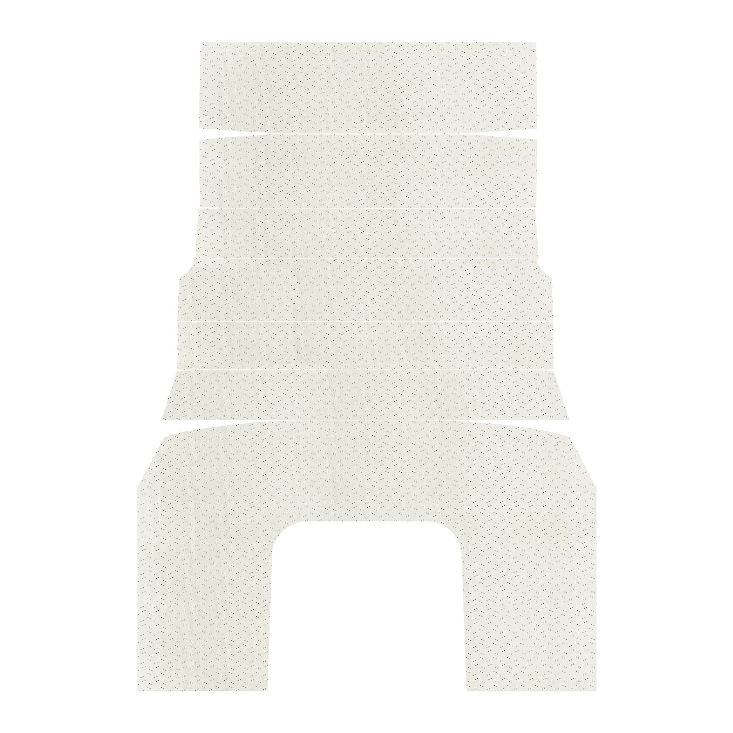 69 CHARGER 500/DAYTONA HEADLINER (WEYMOUTH PERFORATED) - WHITE