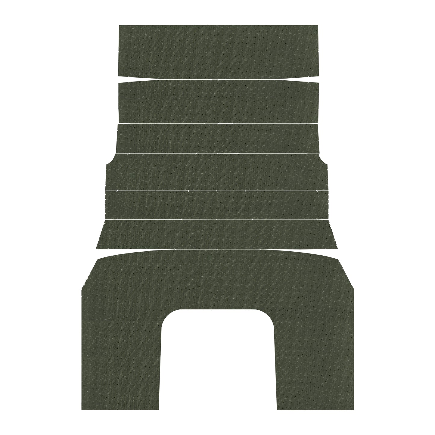 69 CHARGER 500/DAYTONA HEADLINER (WEYMOUTH PERFORATED) - GREEN