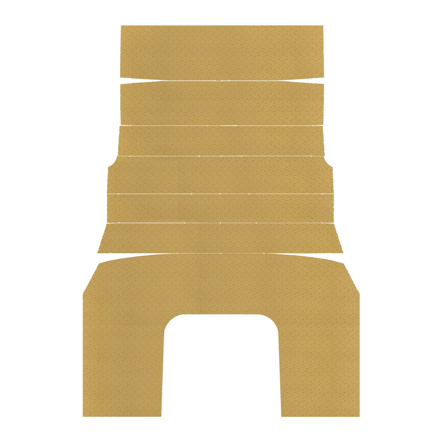 69 CHARGER 500/DAYTONA HEADLINER (WEYMOUTH PERFORATED) - BUCKSKIN