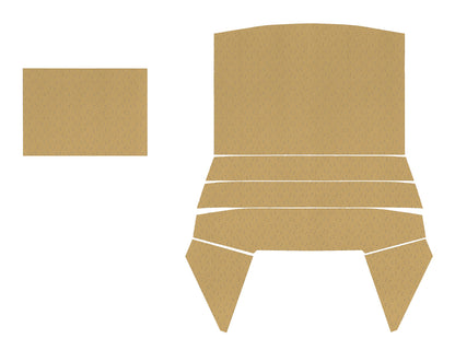 69 CHARGER 'WITH SUNROOF' HEADLINER (WEYMOUTH PERFORATED) - BUCKSKIN