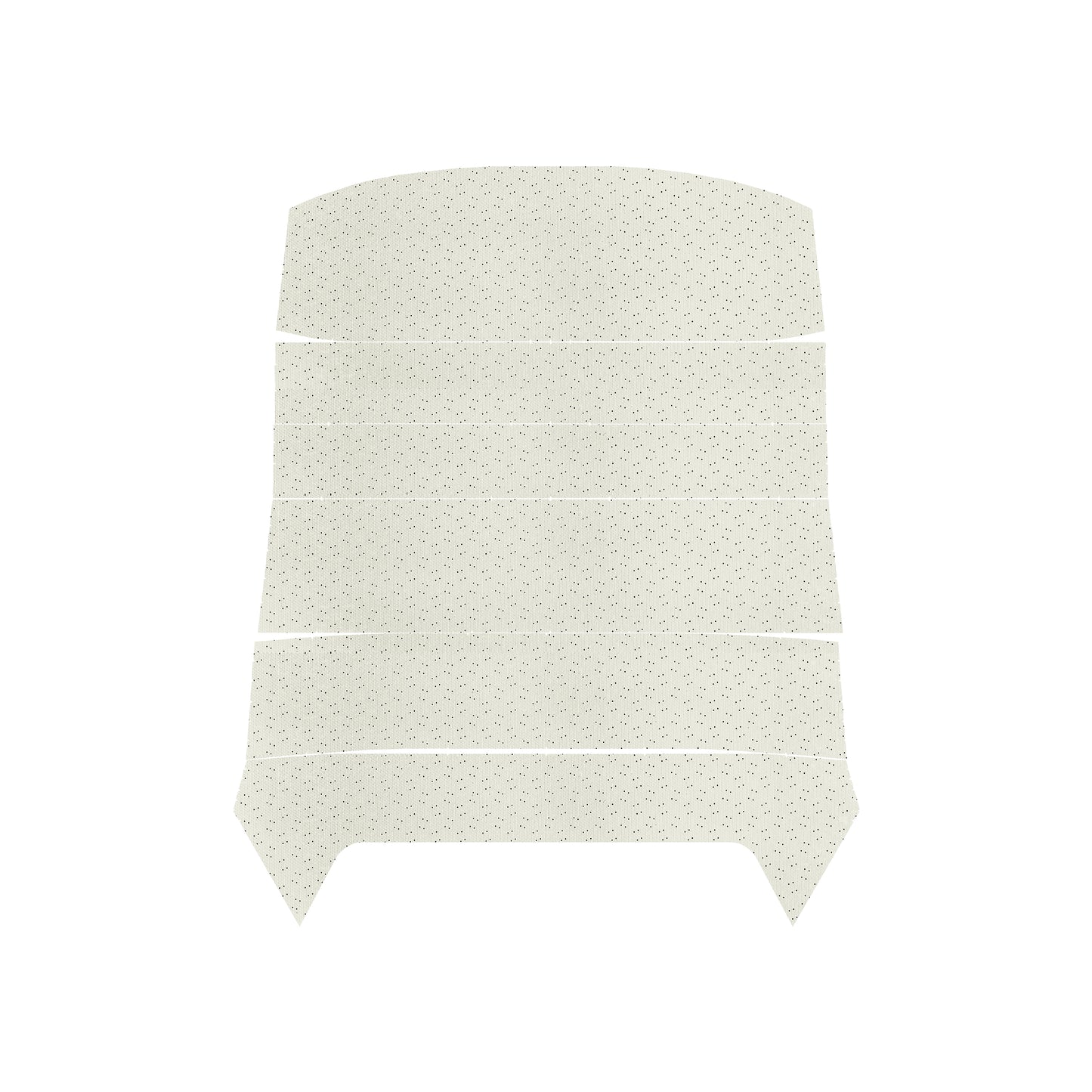 69 GTO/LEMANS HARDTOP HEADLINER (WEYMOUTH PERFORATED) - WHITE