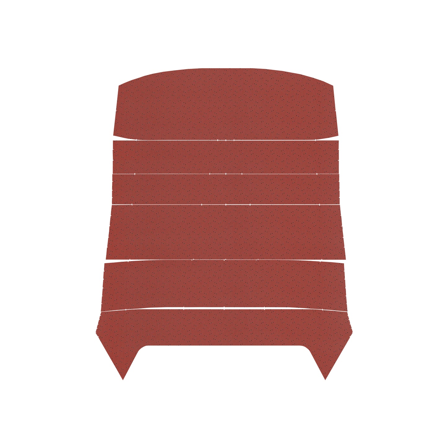 69 GTO/LEMANS HARDTOP HEADLINER (WEYMOUTH PERFORATED) - RED