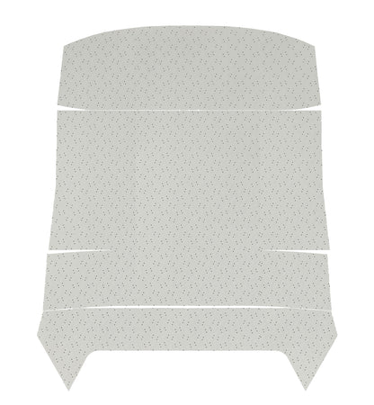 69 GTO/LEMANS HARDTOP HEADLINER (FINE DIAMOND PERFORATED) - WHITE