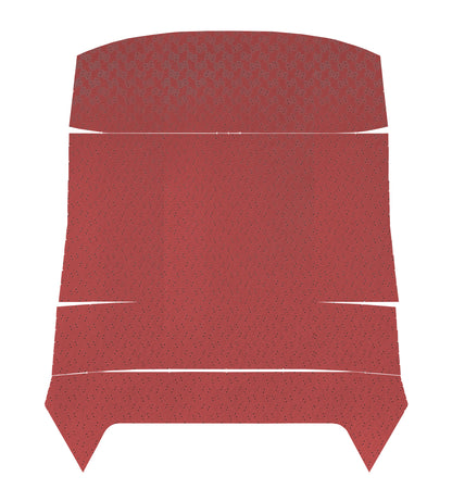 69 GTO/LEMANS HARDTOP HEADLINER (FINE DIAMOND PERFORATED) - RED