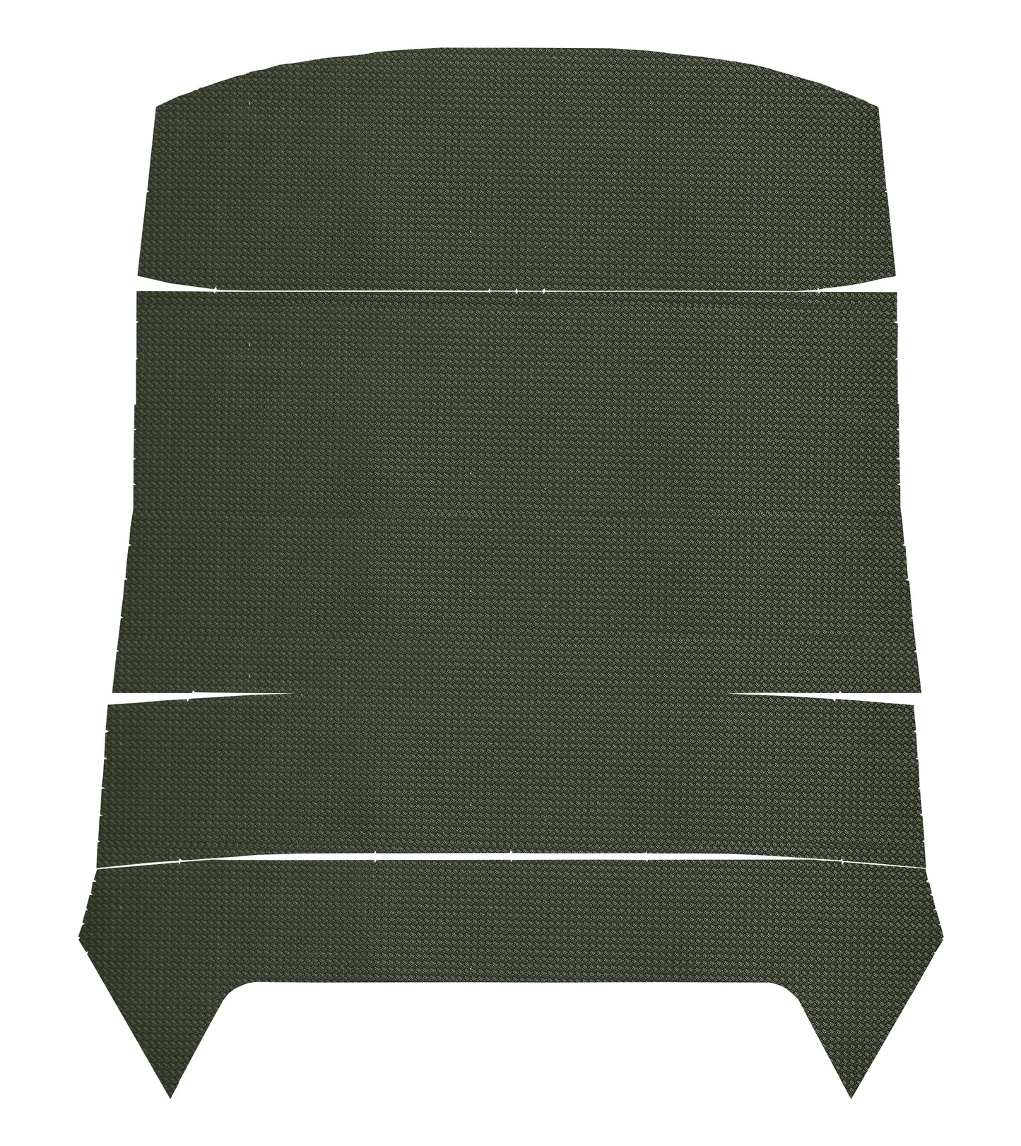 69 TEMPEST/CUSTOM 'S' HARDTOP HEADLINER (BASKETWEAVE) - GREEN