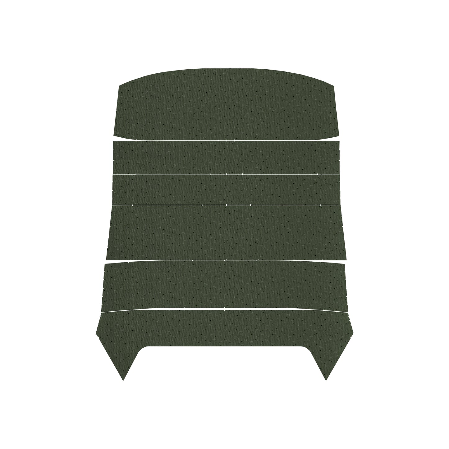 69 GTO/LEMANS HARDTOP HEADLINER (WEYMOUTH PERFORATED) - GREEN