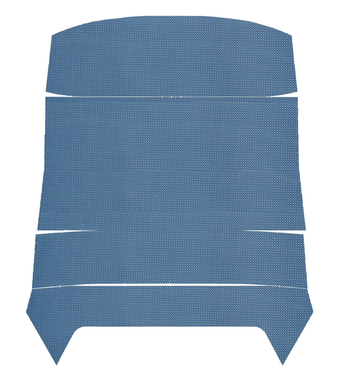 69 F-85/CUTLASS/442 SPORTS COUPE HEADLINER (BASKETWEAVE) - MEDIUM BLUE