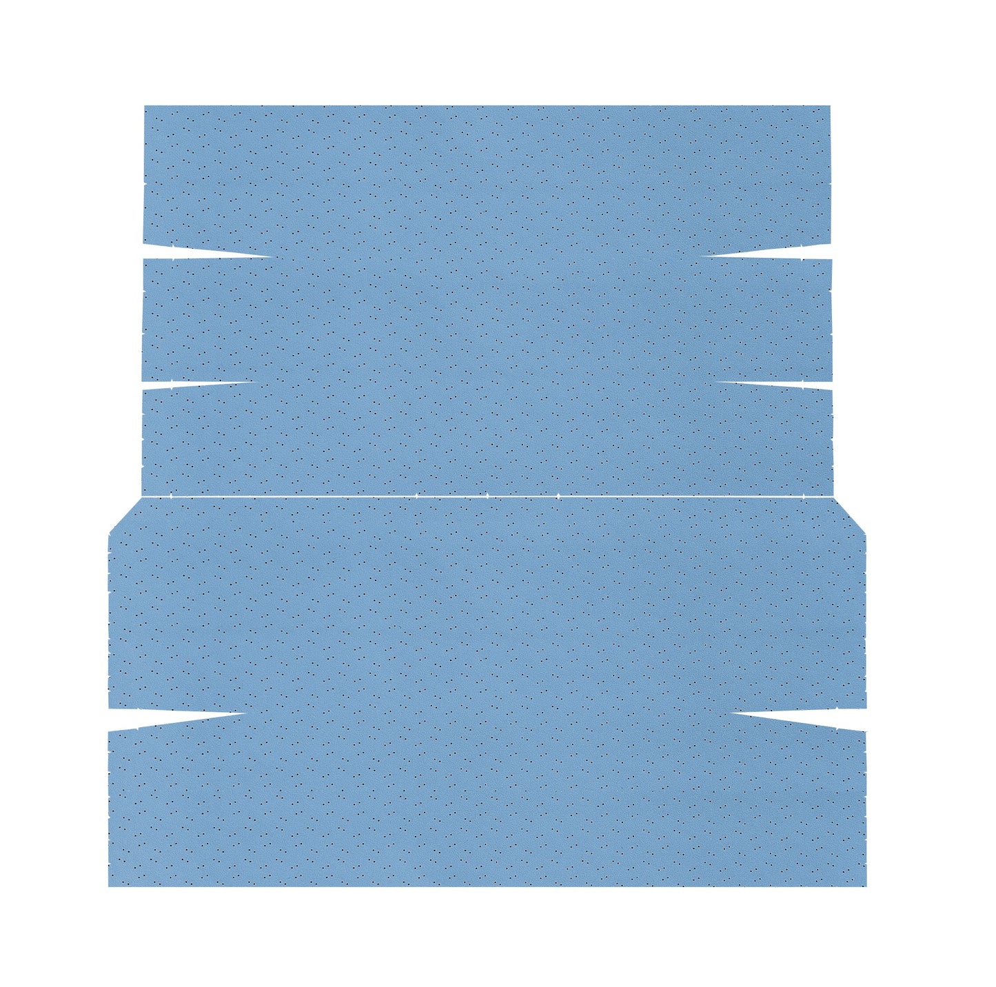 70-71 BARRACUDA HARDTOP '5-BOW' HEADLINER (FINE PEMBROOK PERFORATED) - BRIGHT BLUE