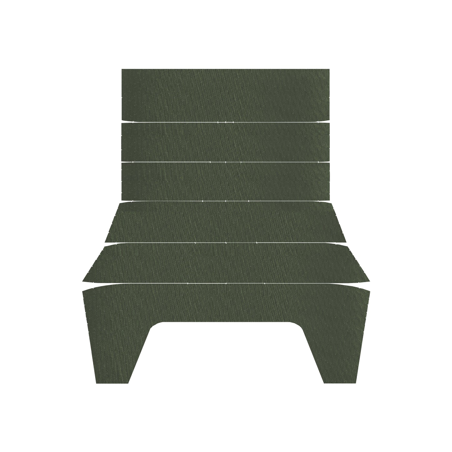 70-71 CHALLENGER HARDTOP '5-BOW' HEADLINER (WEYMOUTH PERFORATED) - GREEN