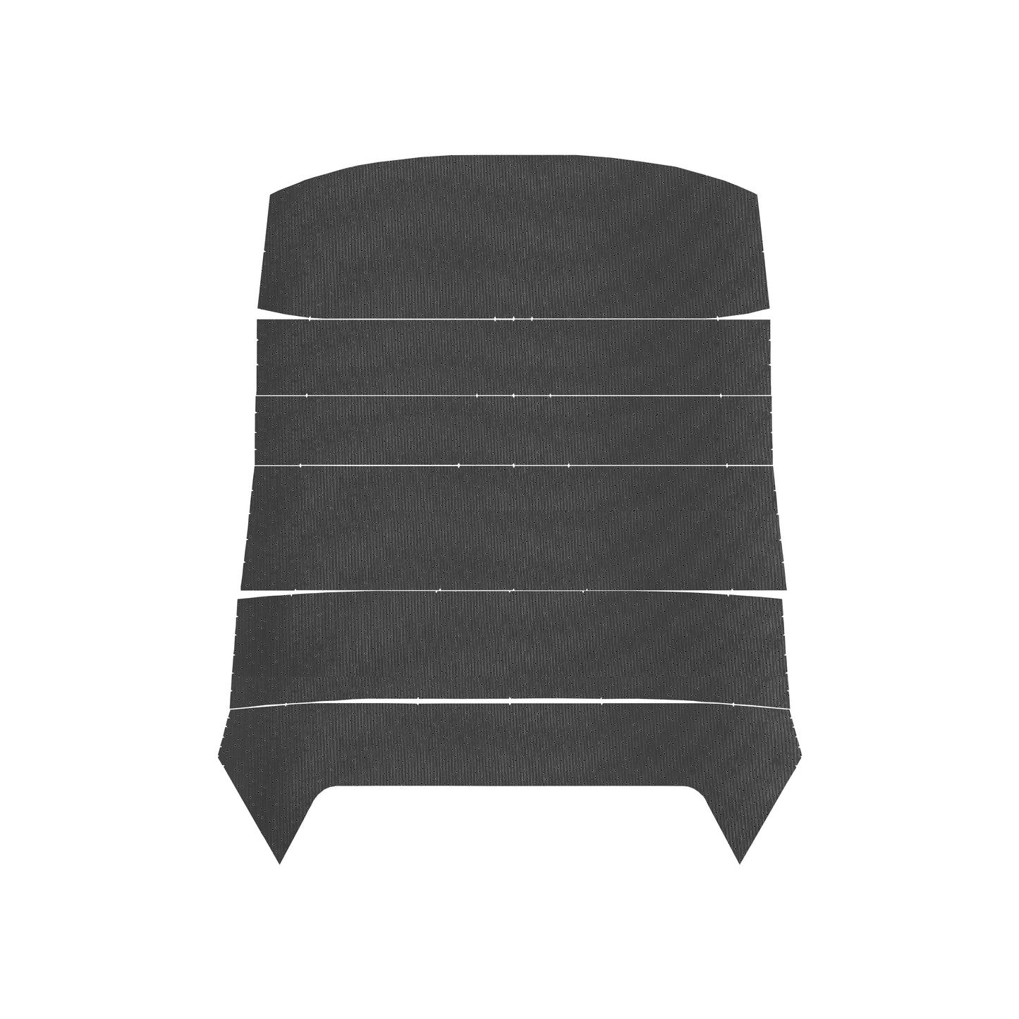 70-71 GTO/LEMANS HARDTOP HEADLINER - (WEYMOUTH PERFORATED) - BLACK