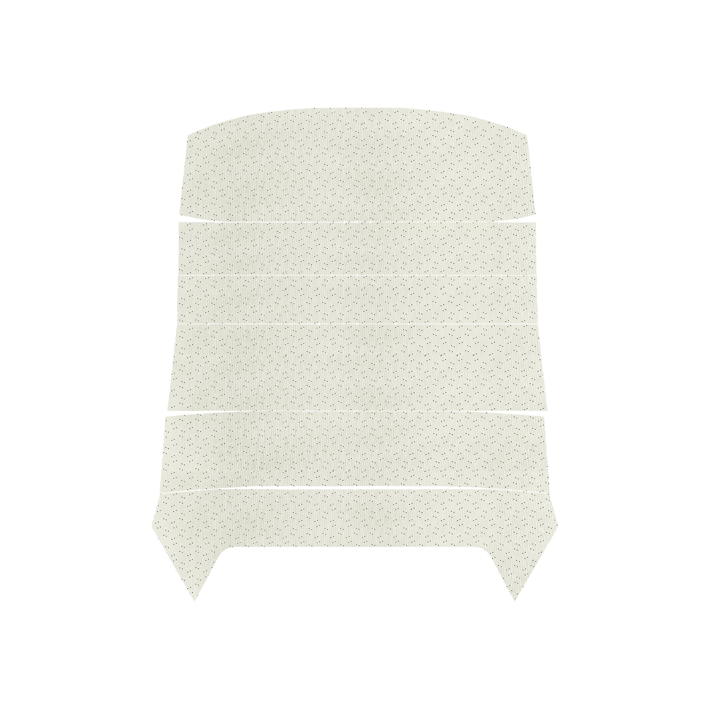 70-71 GTO/LEMANS HARDTOP HEADLINER - (WEYMOUTH PERFORATED) - WHITE