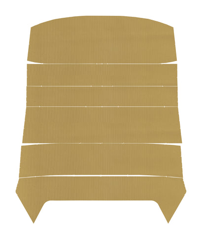 70-71 TEMPEST/T-37/LEMANS HARDTOP HEADLINER (WEYMOUTH) - BUCKSKIN