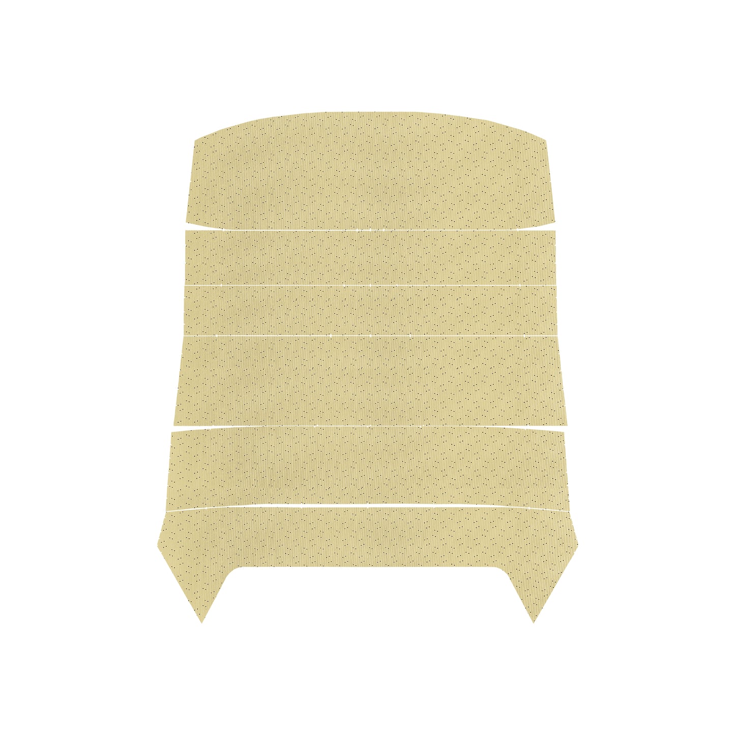 70-71 GTO/LEMANS HARDTOP HEADLINER - (WEYMOUTH PERFORATED) - SANDALWOOD