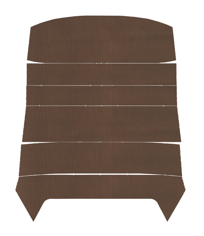 70-71 TEMPEST/T-37/LEMANS HARDTOP HEADLINER (WEYMOUTH) - BROWN