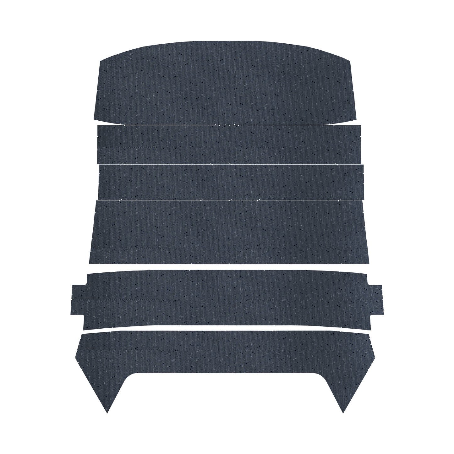 70-72 MONTE CARLO HEADLINER (WEYMOUTH PERFORATED)- DARK BLUE