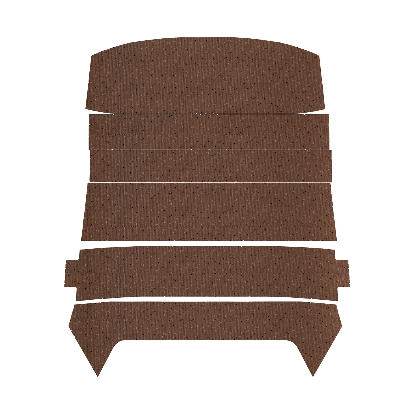 70-72 MONTE CARLO HEADLINER (WEYMOUTH PERFORATED)- BROWN