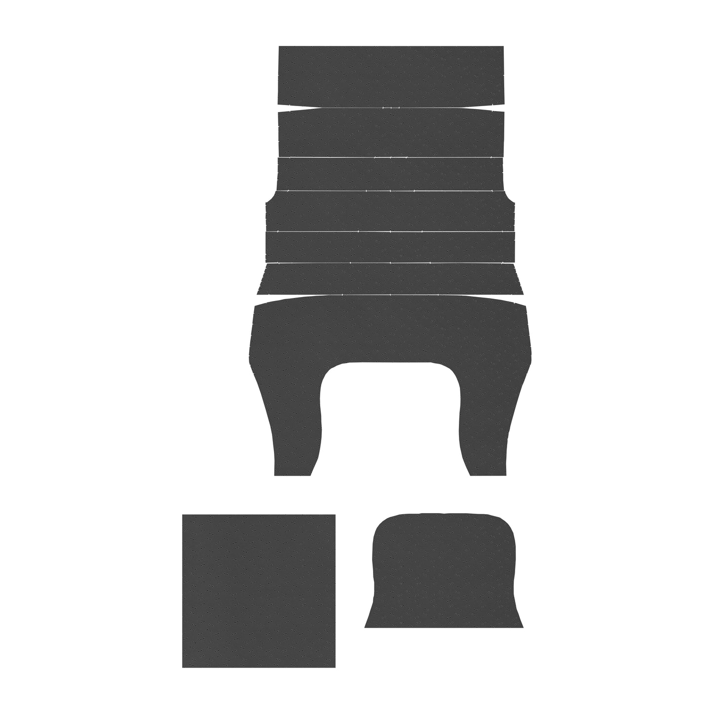 70 PLYMOUTH SUPERBIRD HEADLINER (FINE PEMBROOK PERFORATED) - BLACK