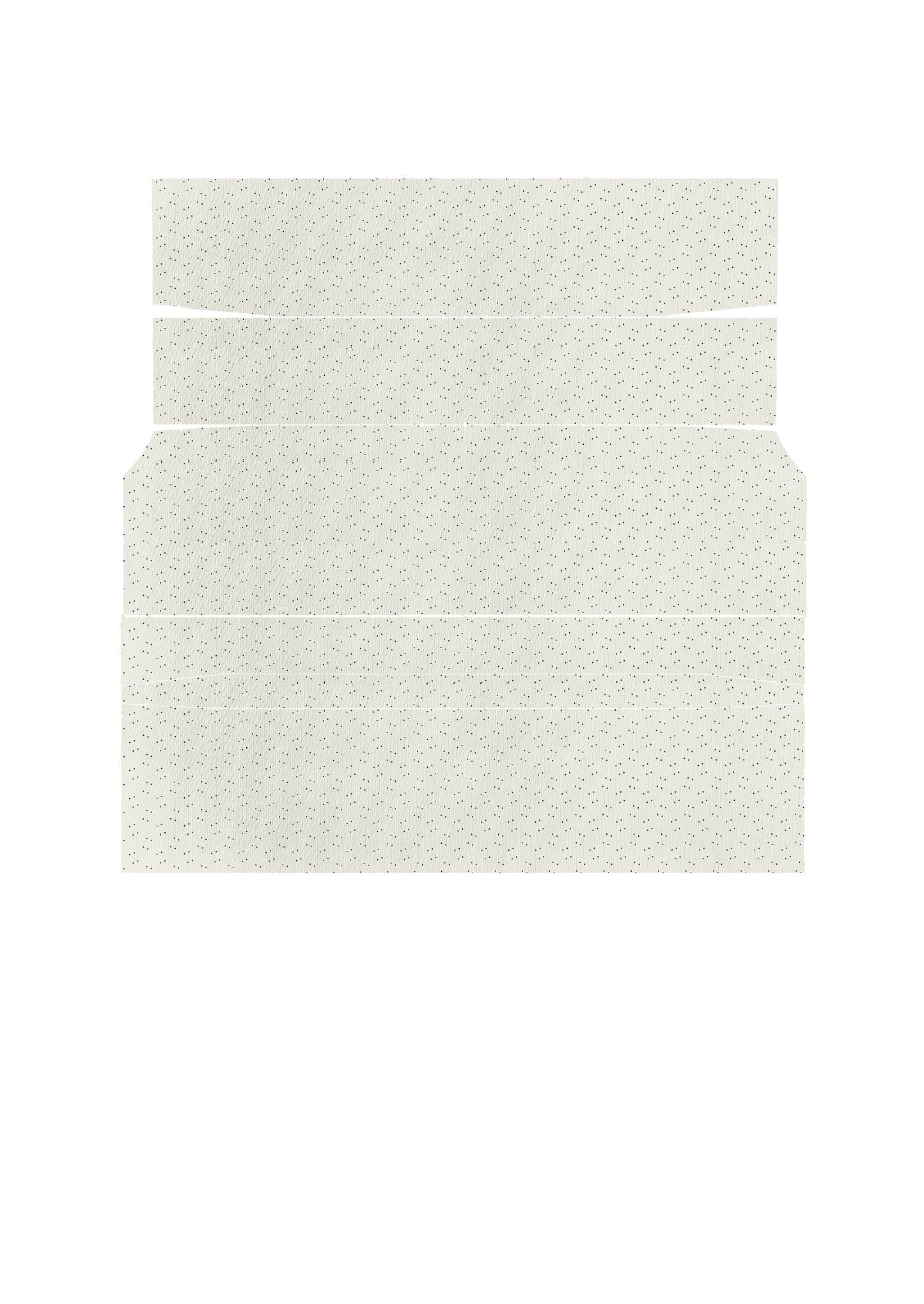 71-72 BARRACUDA HARDTOP '4-BOW' HEADLINER (WEYMOUTH PERFORATED) - WHITE