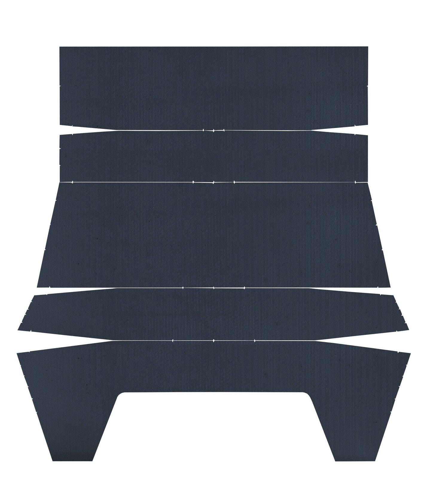 72-74 CHALLENGER HARDTOP HEADLINER (WEYMOUTH) - DARK BLUE