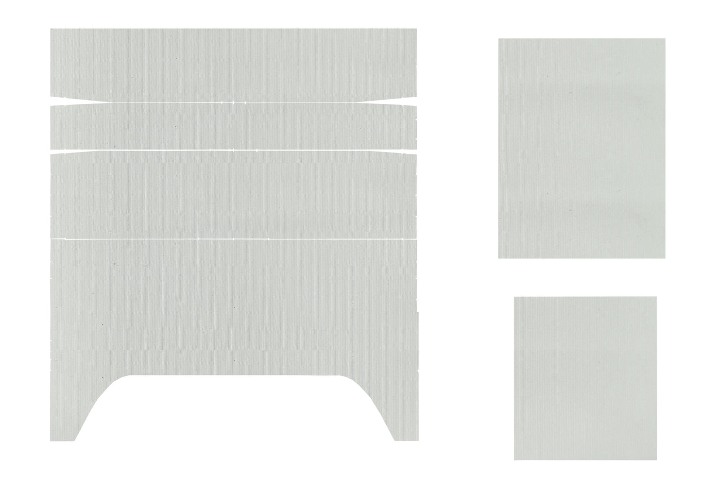 72-74 CHARGER/SATELLITE/ROADRUNNER/GTX HEADLINER (WEYMOUTH) - WHITE